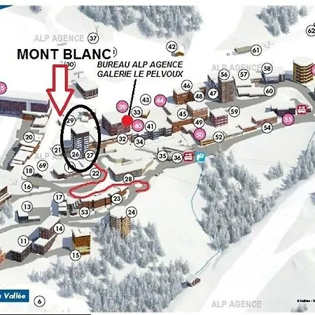 Διαμέρισμα Le Mont Blanc - 2 Pieces 5 Pers - Le Mont-blanc- 021mb - Plagne Centre Mae-1704 *